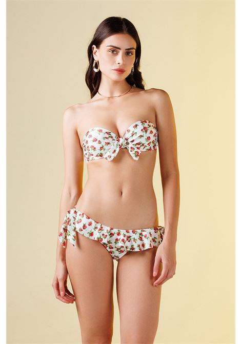 provenza bikini corpetto TIARè | 1747FIORI ROSSI